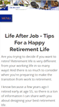 Mobile Screenshot of lifeafterjob.com